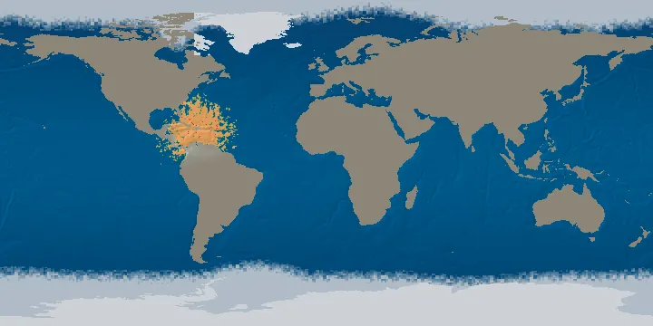 Animated map of the first 15 days, sinking case