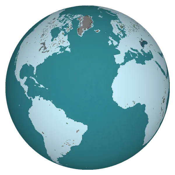 Globe, Atlantic